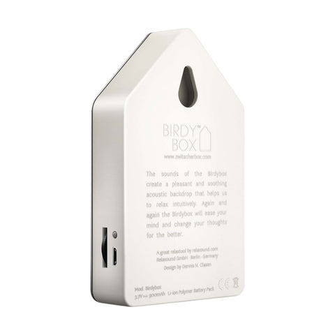 RELAXOUND BIRDY BOX STAINLESS STEEL