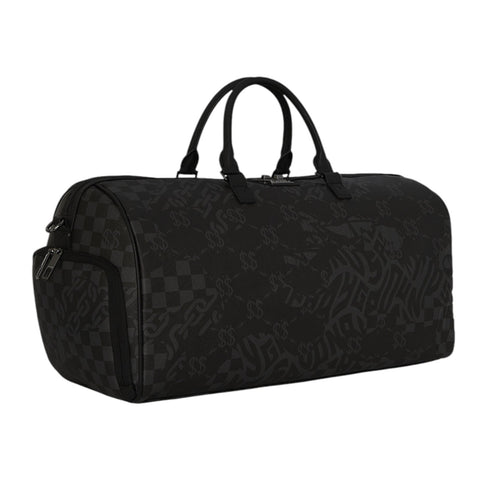 BORSONE 3AM CHECK DUFFLE 910D7499NSZ SRAYGROUND BLACK