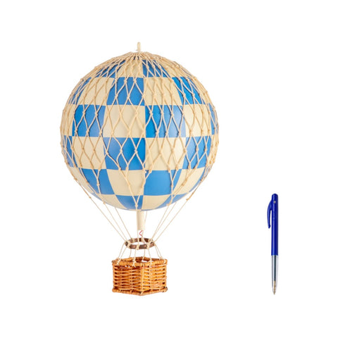 MONGOLFIERA TRAVELS LIGHT CHECK AP161CB AUTHENTIC MODELS BLUE