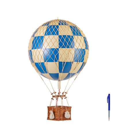 MONGOLFIERA TRAVELS LIGHT CHECK AP163CB AUTHENTIC MODELS BLUE