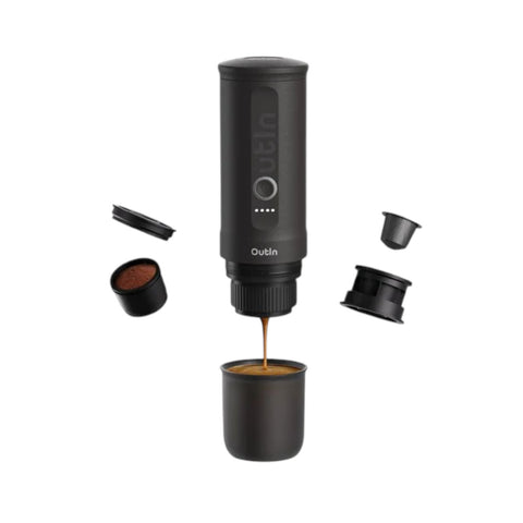 MACCHINETTA PER ESPRESSO PORTATILE SPACE GREY OUTLN NANO
