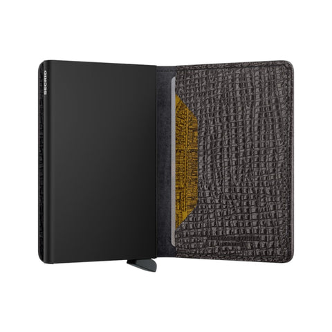 PORTAFOGLIO SLIMWALLET PALMELLATO SPLM-BROWN SECRID