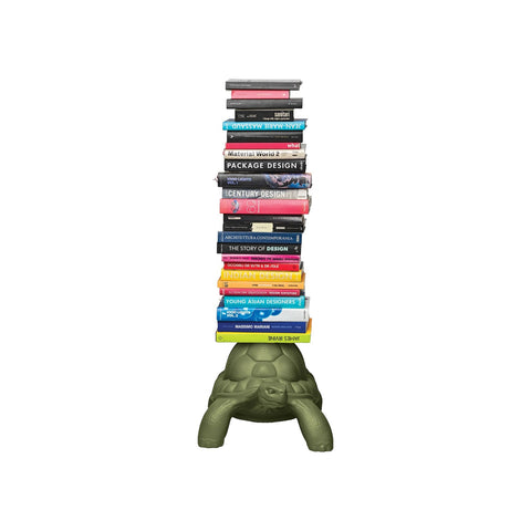 LIBRERIA TURTLE CARRY BALSAM GREEN ART. 36001GE QEEBOO