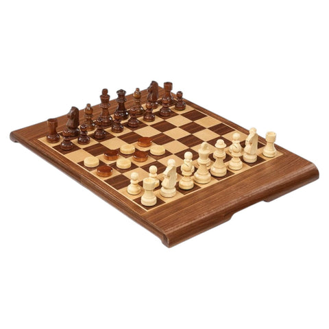 BRETTSPIEL SCHACH DAME BACKGAMMON 003490 DAL NEGRO