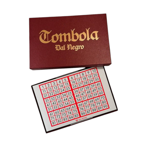 KLASSISCHES TOMBOLA-BRETTSPIEL 002691 DAL NEGRO