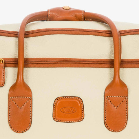 BORSONE CON RUOTE FIRENZE 55X25X32  BRIC'S BBJ15220.014 PANNA