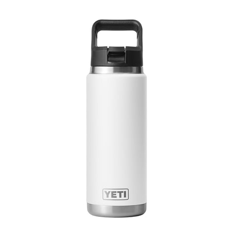 RAMBLER 26 OZ STRAW BOTTLE 70000003494 YETI WHITE