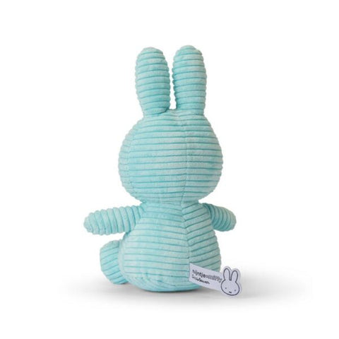 NIJNTJE MIFFY SITTING CORDUROY CM 23 9'' TURQUOISE