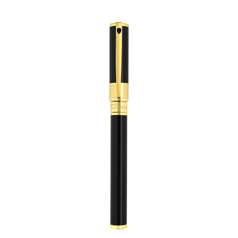 ROLLER ST DUPONT D-INITIAL SCHWARZ &amp; GOLD ART 262202