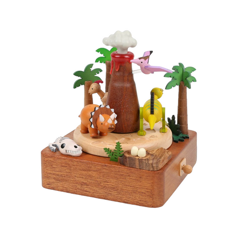 WOODERFULLIFE MUSIC BOX DINOSAURS & VOLCANIC M ART. 1033758