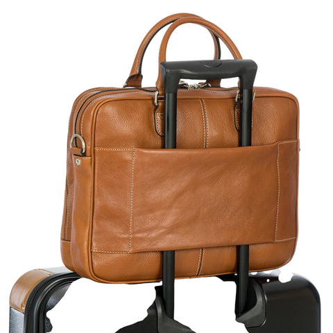 CARTELLA DA LAVORO LIFE PELLE 38X29X9 CM BPL15130 BRIC'S BROWN