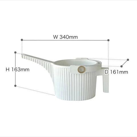 ANNAFFIATOIO GARDEN BEETLE 1.5 LT WATERING CAN ART. 244738 WHITE HACHIMAN