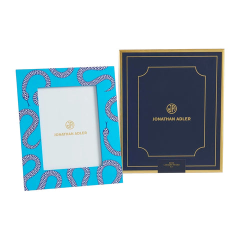CORNICE EDEN LACCATA  13X18 ART. 35553 BLUE JONATHAN ADLER