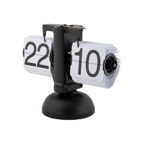 OROLOGIO TABLE FLIP CLOCK SMALL KA5955BK BLACK KARLSSON