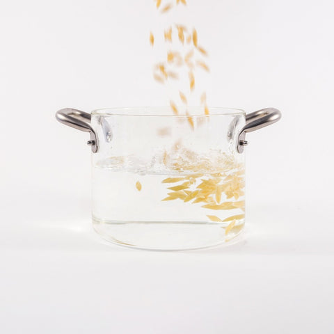 PENTOLA VETRO CM 24 KNPRO THE GLASS POT ART. KP10124 KNINDUSTRIE