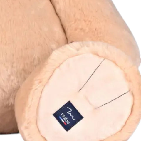 PELUCHE L'OURS MAILOU 65 CM MA0252 CHAMPAGNE