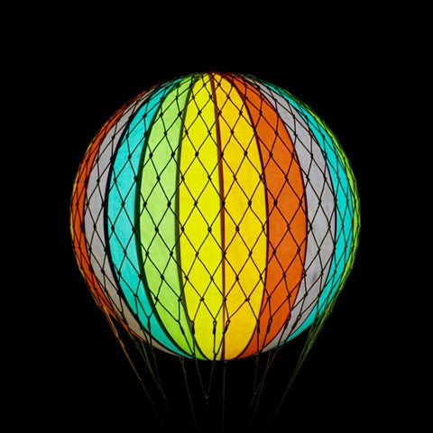 MONGOLFIERA JULES VERNE LED 42X42X70 CM RAINBOW AP168IE AUTHENTIC MODELS