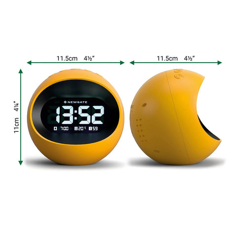 SVEGLIA CENTRE OF THE EARTH LCD ALARM ART. LCD/COTE4 ORANGE NEWGATE