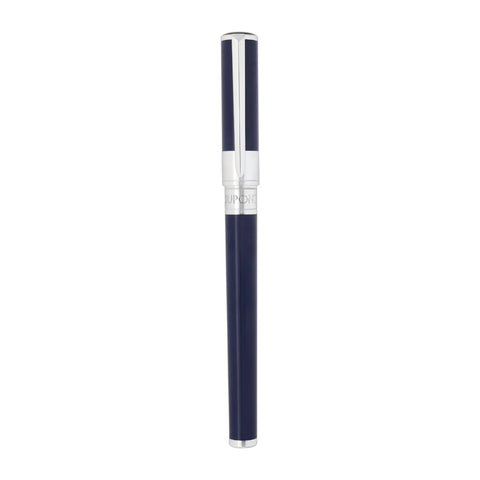 PENNA ROLLER INITIAL 272205  BLEU-CHROME S.T. DUPONT