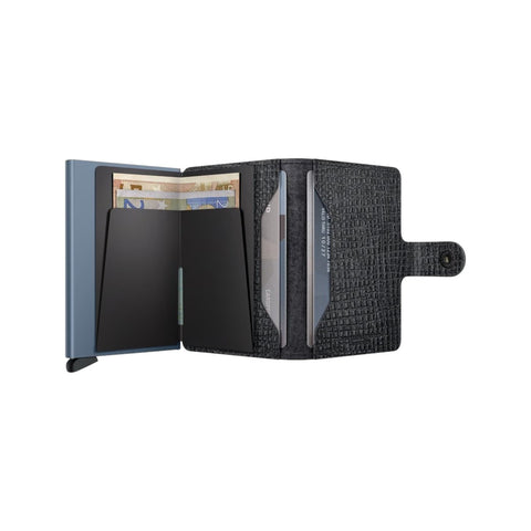 PORTAFOGLIO MINIWALLET PALMELLATO MPLM-BLACK SECRID