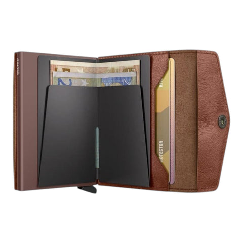PORTAFOGLIO EV-COGNAC ENVELOPE VINTAGE COGNAC SECRID