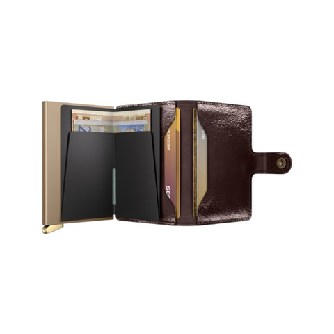 PORTAFOGLIO PREMIUM MINIWALLET NEPLAK MOHOGANY MNA-MAHOGANY+ BROWN SECRID