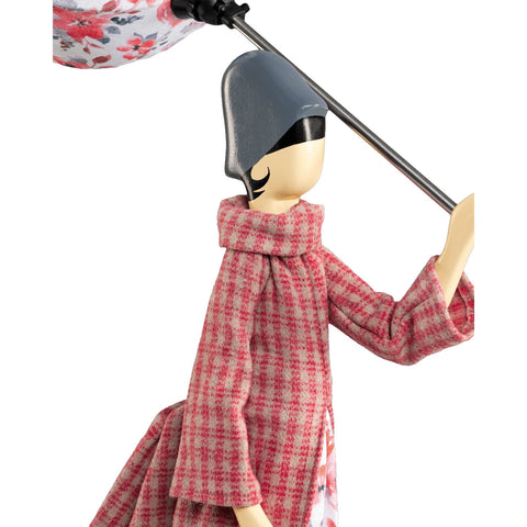 LAMPADA LITTLE GIRL MABEL PARALUME A STAMPA FLOREALE SKITSO