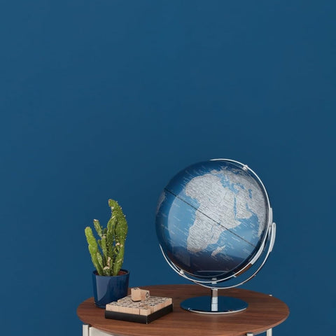 MAPPAMONDO DIAMETRO 30 CM JURI G3002-MBSI/CH TROIKA BLUE
