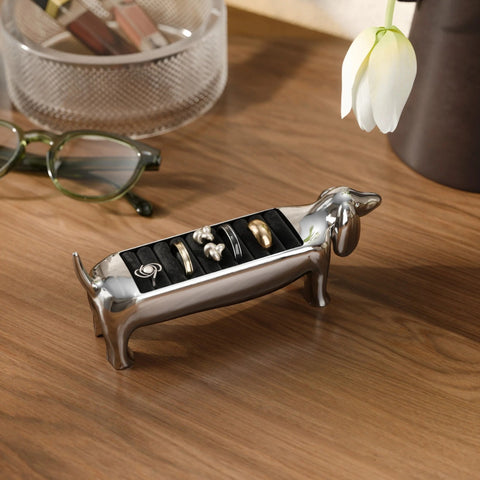 PORTAGIOIE DACHSIE RING HOLDER ART. 299245-158 CHROME UMBRA