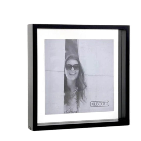 CORNICE SQUARE FLOATING BOX 25X25 XLBF20117-04 COFFEE BEAN BLACK XLBOOM