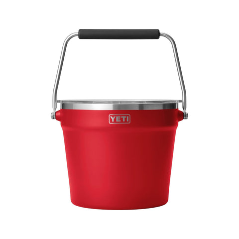 SECCHIELLO RAMBLER BEVERAGE BUCKET 70000003412 RED YETI