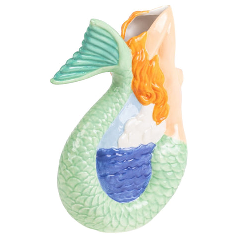 CARAFFA IN CERAMICA MERMAID CM 21X12 H. 31 ART. 09999 SELETTI