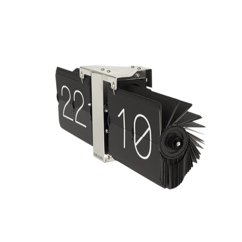 OROLOGIO FLIP CLOCK NO CASE BLACK KA5601BK PRESENT TIME KARLSSON