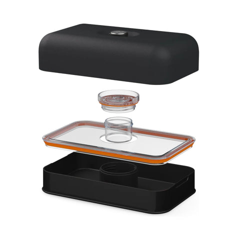 LUNCHBOX STONE TUXEDO BLACK 24BOTTLES