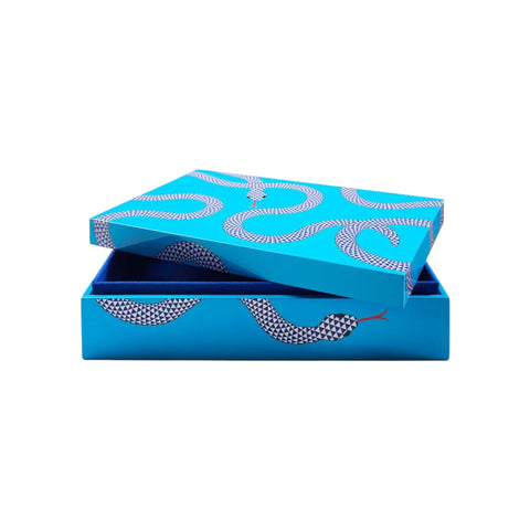 EDEN LACK KLEINE BOX 34765 JONATHAN ADLER BLAU