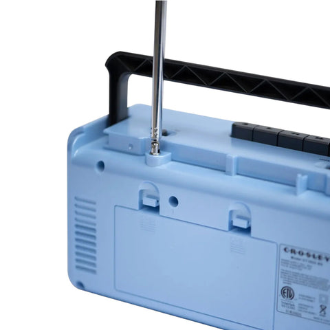 LETTORE CASSETTE E RADIO PLAYER CT102A-BG4 BLU CROSLEY