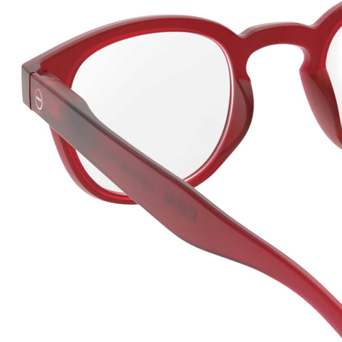 OCCHIALI DA LETTURA +1 C RED CRYSTAL SOFT IZIPIZI