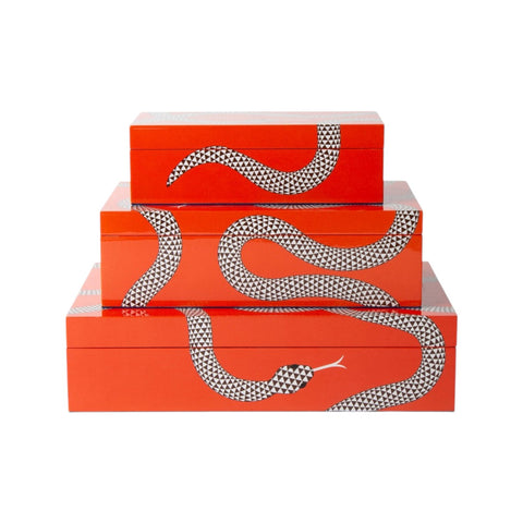 EDEN BOX MEDIUM ORANGE ART.30923 JONATHAN ADLER