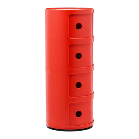 KARTELL MODULAR 4 ELEMENTS RED