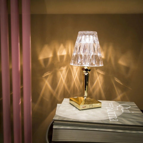 LAMPADA BATTERY METAL G9145/GG GOLD KARTELL