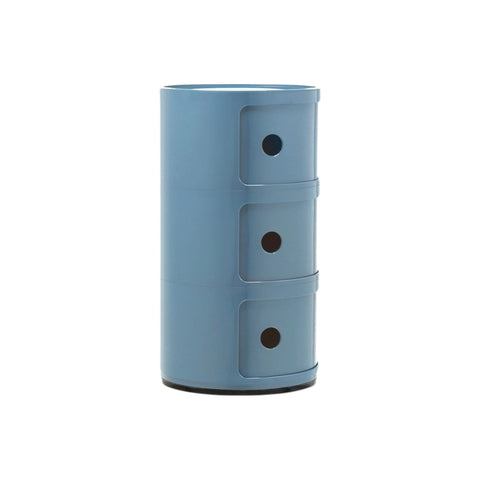 COMPONIBILE KARTELL 3 ELEMENTI AZZURRO 04967/AZ