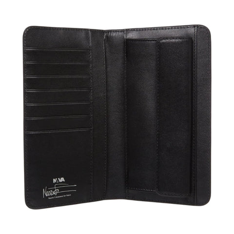 NAVA MILANO VERTICAL LONG WALLET BLACK