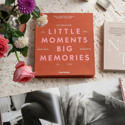 ALBUM FOTO LITTLE MOMENTS BIG MEMORIES ORANGE PW00732 PRINTWORKS
