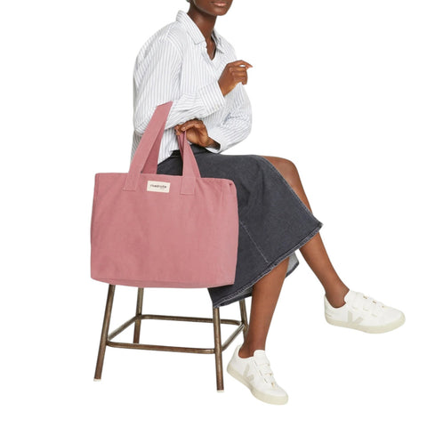 BORSA CELESTINS BOIS DE ROSE PINK RIVEDROITE