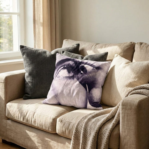 CUSCINO TOILETPAPER EYE&MOUTH 02319 BLACK SELETTI