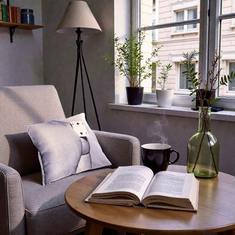 CUSCINO TWO OF SPADES 50X50 023298 TOILETPAPER SELETTI