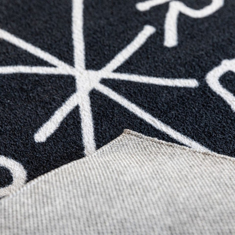 TAPPETO DREAM MERDA 200X280 CM 18280 BLACK SELETTI