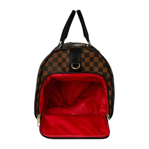 BORSONE JETSTREAM BROWN DUFFLE 910D8285NSZ SPRAYGROUND