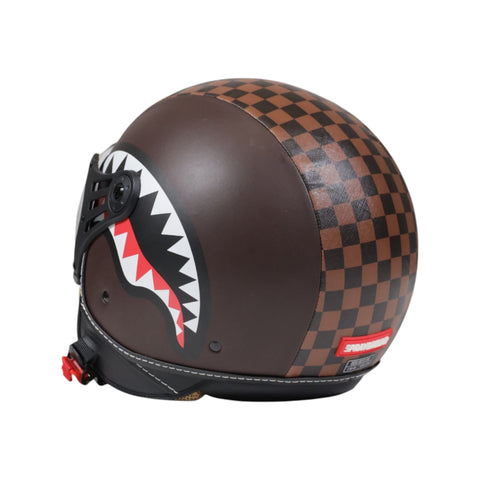 CASCO SHARK IN PARIS HELMET BROWN TAGLIA S SPRAYGROUND