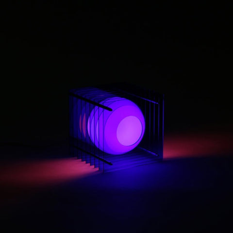 LAMPADA LOP SMALL SQUARE ACRYLIC ACT0202-CE-BLUE BANG